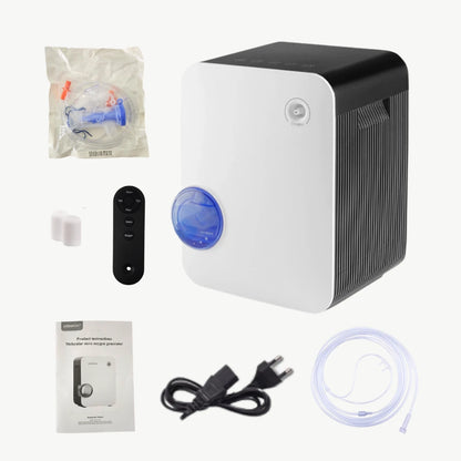 H-01W Home 1-9L Adjustable Continuous Flow Oxygen Concentrator, CE-Approved