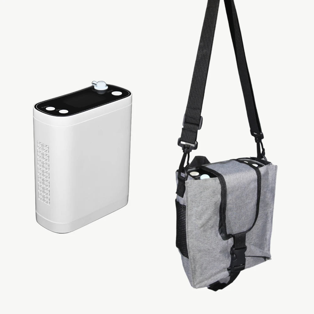 POC-12 Portable 1-6L Pulse 5 Hours Battery Oxygen Concentrator, CE-Approved