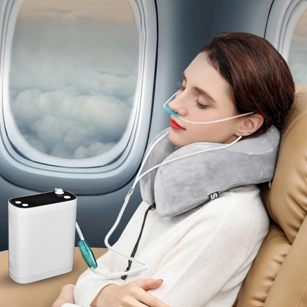 POC-12 Portable 1-6L Pulse 5 Hours Battery Oxygen Concentrator, CE-Approved