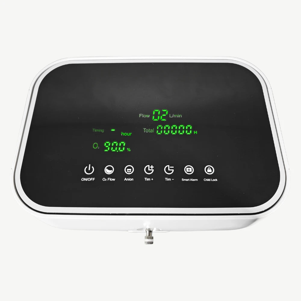 H-02 Home 2-10L Adjustable Continuous Flow Oxygen Concentrator, CE-Approved